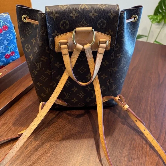 SOLD Louis Vuitton Monogram Canvas  Original Montsouris Backpack Purse Bag EUC - Picture 4 of 17